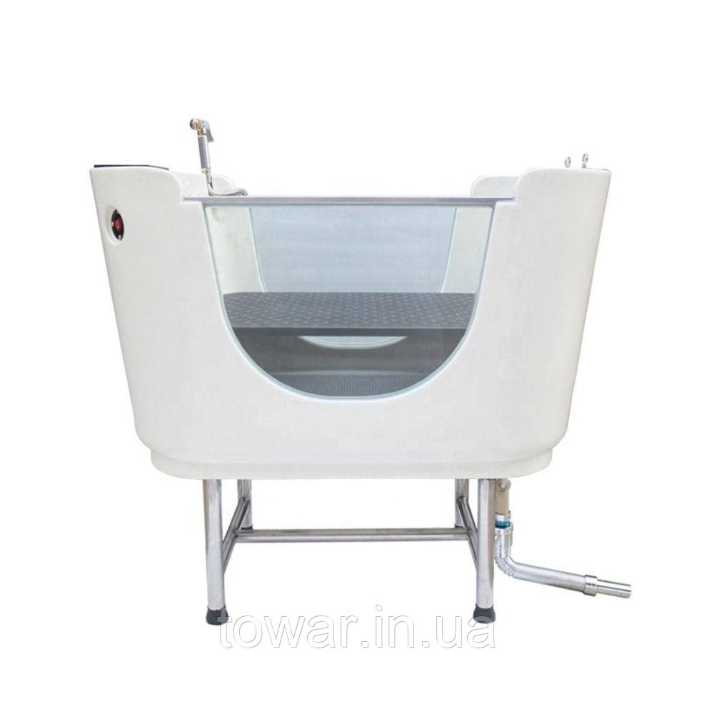 Ванна Blovi Hydro Therapy Dog Spa Ivory Tub - професійна ванна з системою SPA і функцією озону, кремовий 6346