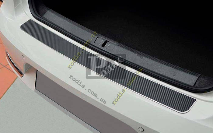 Купити Накладка на бампер "Premium+carbon" Nissan Murano II (Z51) 2008 ...