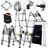 Сходи драбина телескопічна 4,4 м Польща 7093