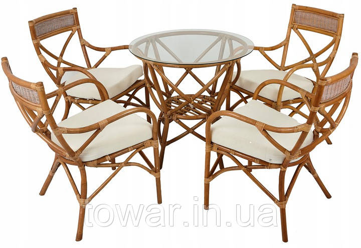 LARUS EXCLUSIVE набор мебели из ротанга - фото 1 - id-p1586851261