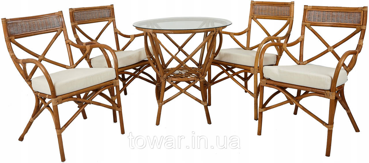 LARUS EXCLUSIVE набор мебели из ротанга - фото 6 - id-p1586851261