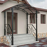 Вхідна група / Козирок над входом / Ганок до будинку, фото 3