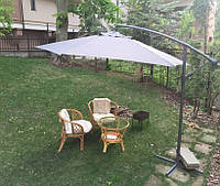 Зонт садовый MALTA 300 CM серый