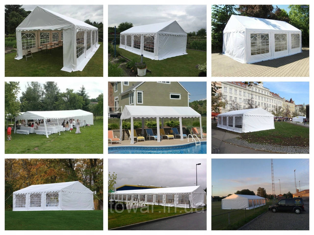 Павильон садовый BASIC 5x8 m ⭐⭐⭐⭐⭐