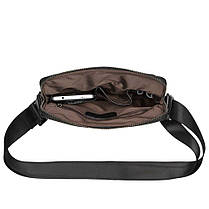 Сумка планшет чоловіча шкіряна Bags4life 6227 чорна, фото 3