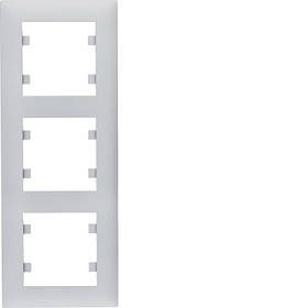 Рамка 3X вертикальна Lumina-Intens срібляста