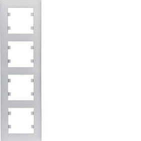 Рамка 4X вертикальна Lumina-Intens срібляста