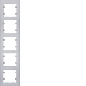 Рамка 5X вертикальна Lumina-Intens срібляста