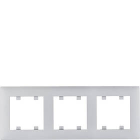 Рамка 3X горизонтальна Lumina-Intens срібляста