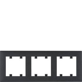 Рамка 3X горизонтальна Lumina-Intens чорна