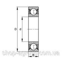 Підшипник SKF 6308-2RS1/C3, 70-180308