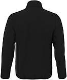 Чоловіча флісова кофта фліска без капюшона тепла на змійці під нанесення принта та логотипу, фото 2