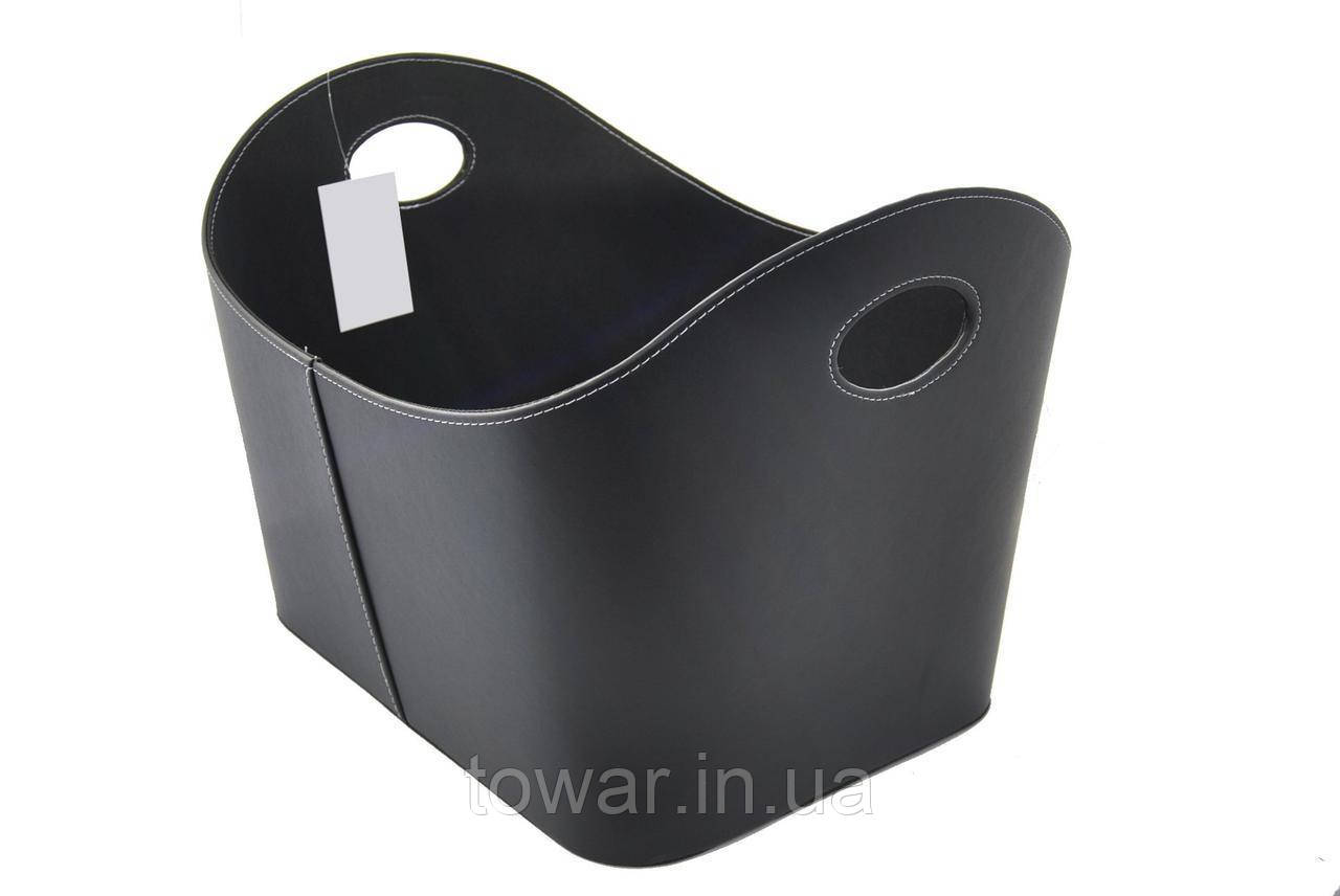 Кошик для дерева Шкіряний