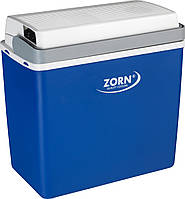 Автохолодильник Zorn Z-24 12 V на 20л пластик синий крышка пластик белый 39х23х39 см (Time Eco TM)