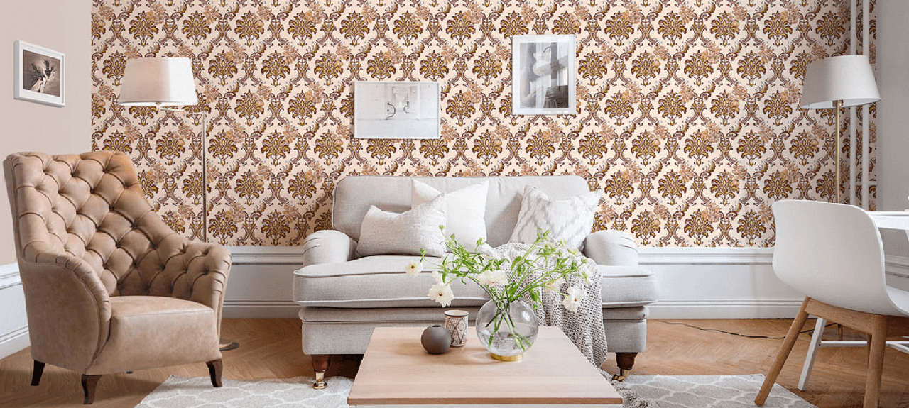 Купить Обои бумажные Дуплекс Бьянка, коричневый Укр., цена 141 ₴ — Prom ...