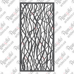 Панель декоративна, плазмова різка 2000х1000х2 Арт. 69.063