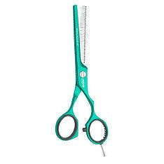 Ножиці для стрижки філірувальні JAGUAR White Line Pastell+ Mint (3054-4 5.50")