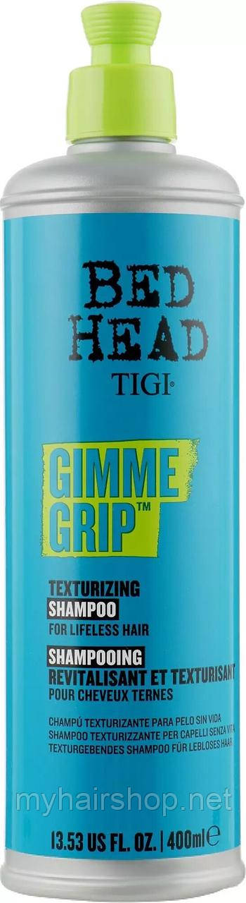 Шампунь для об'єму волосся Tigi Bed Head Gimme Grip Shampoo Texturizing 400 ml