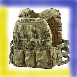 Плитоноска мультикам M-Tac Cuirass QRS Multicam