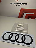 Емблема чорна Audi 8V0853742BT94, фото 3