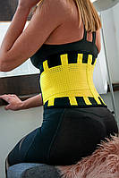 Пояс-корсет для поддержки спины ONHILLSPORT (желтый)