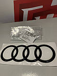 Емблема чорна Audi 4K8853742BT94, фото 3