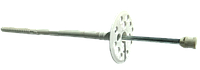 Лимк-10х180 Дюбель для термоизоляции с металлическим стержнем и термоголовой, распор 50мм. (фас.200)