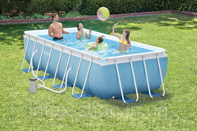 Каркасний басейн INTEX 28316 Prism Frame Pool (400Х200Х100)