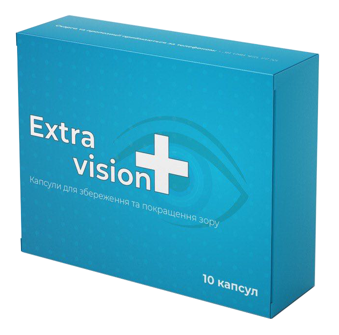 Extra Vision - Капсули для відновлення зору (Екстра Віжен)