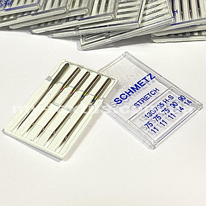 Голки для стрейчевої тканини 5 шт. для побутових машин No130/705 H-S Schmetz