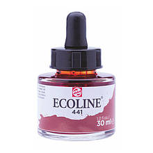 NEW Фарба акварельна рідка Ecoline (441), Коричнево-червона, 30 мл, Royal Talens