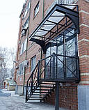 Вхідна група / Козирок над входом / Ганок до будинку, фото 2