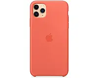 Чехол Silicone Case для Apple iPhone 11 Pro OEM Original (Orange) Оранжевый