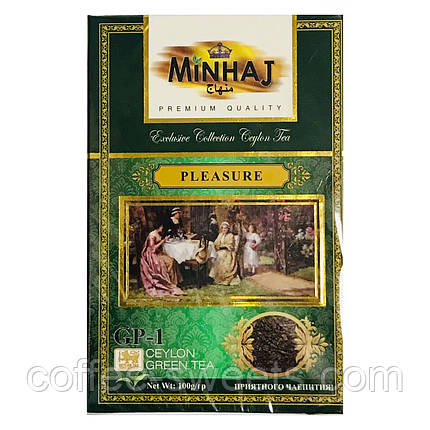Чай Minhaj 100 г зелений Насолода, фото 2
