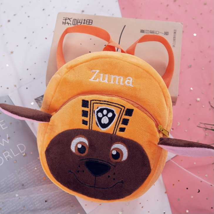 Дитячий рюкзак Щенячий патруль C 37870 Зума для найменших м'який плюшевий, фото 1