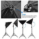 Набір постійного світла Visico Mikrosat FL-EB5070-2 Double Kit, фото 4