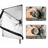 Набір постійного світла Visico Mikrosat FL-EB5070-2 Double Kit, фото 5