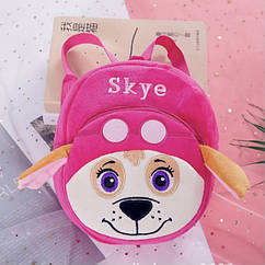 Дитячий рюкзак Щенячий патруль C 37870 Скай для найменших м'який плюшевий