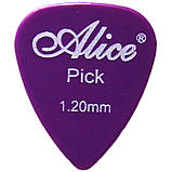 Медіатор Alice AP-600P1.20 Nylon Smooth 1.2 mm різні кольори, фото 5