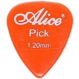 Медіатор Alice AP-600P1.20 Nylon Smooth 1.2 mm різні кольори, фото 7