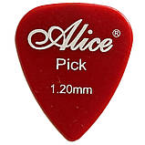 Медіатор Alice AP-600P1.20 Nylon Smooth 1.2 mm різні кольори, фото 9
