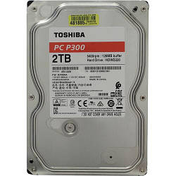 Новий Жорсткий диск 3.5" 2.0 TB Toshiba P300 (HDWD220EZSTA)