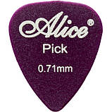 Медіатор Alice AP-600Q0.71 ABS Matte 0,71 mm різні кольори, фото 4