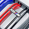 Решітка ноздрі BMW (БМВ) X5 X6 series F15 F16 (2013-2018) Глянец 2 ребра M-color (51712334708), фото 7