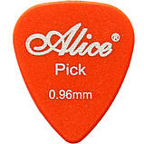 Медіатор Alice AP-600Q0.96 ABS Matte 0.96 mm різні кольори, фото 6