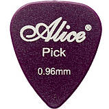 Медіатор Alice AP-600Q0.96 ABS Matte 0.96 mm різні кольори, фото 7