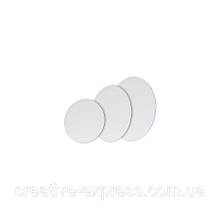 Полотно на картоні, овальне, 15х20 см, бавовна, акрил, ROSA Studio