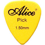 Медіатор Alice AP-600Q1.50 ABS Matte 1,5 mm різні кольори, фото 6