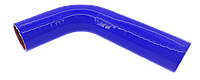 Шланг (патрубок радиатора) верхний МТЗ 70-1303001 d=38 мм, L=270 мм (силикон синий)