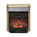 Електрокамін з обігрівом Royal Flame Majestic FX M Brass зі звуком, фото 3